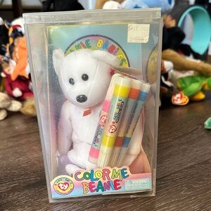 ‘02 Color Me Beanie Bear with Markers